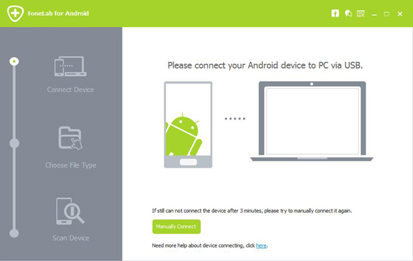 Launch Android Data Recovery