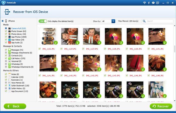 Recover Deleted Photos from iPhone